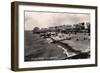 Beach, Looking West, Worthing, Sussex, 1935-null-Framed Giclee Print