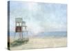 Beach Lookout I-Noah Bay-Stretched Canvas