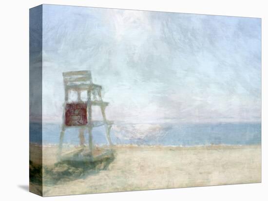 Beach Lookout I-Noah Bay-Stretched Canvas