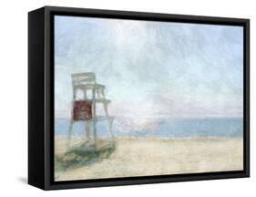 Beach Lookout I-Noah Bay-Framed Stretched Canvas