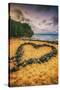 Beach Love, South Kauai, Poipu,. Hawaii-Vincent James-Stretched Canvas