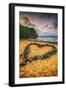 Beach Love, South Kauai, Poipu,. Hawaii-Vincent James-Framed Photographic Print