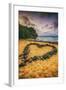 Beach Love, South Kauai, Poipu,. Hawaii-Vincent James-Framed Photographic Print