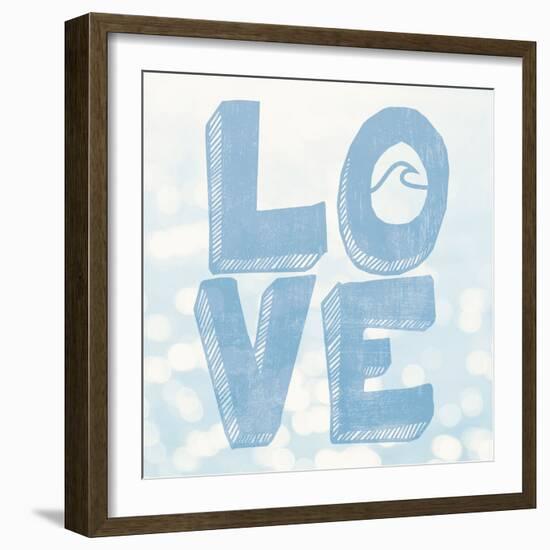 Beach Love-Sparx Studio-Framed Art Print