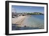 Beach, Lumbarda, Korcula, Dubrovnik-Neretva County, Dalmatia, Croatia, Europe-Frank Fell-Framed Photographic Print