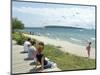 Beach, Mackinac Island, Michigan, USA-Ethel Davies-Mounted Photographic Print