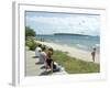 Beach, Mackinac Island, Michigan, USA-Ethel Davies-Framed Photographic Print