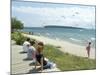 Beach, Mackinac Island, Michigan, USA-Ethel Davies-Mounted Photographic Print