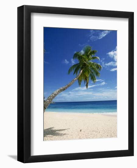Beach, Mahe, Seychelles, Indian Ocean, Africa-Robert Harding-Framed Photographic Print