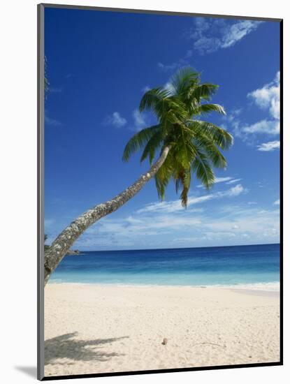 Beach, Mahe, Seychelles, Indian Ocean, Africa-Robert Harding-Mounted Photographic Print