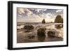 Beach, Malibu, California, USA: Famous El Matador Beach During Sunset In Summer-Axel Brunst-Framed Photographic Print