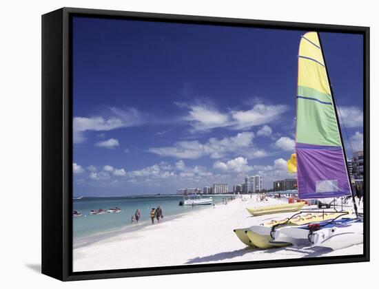 Beach, Marco Island, Florida, USA-John Miller-Framed Stretched Canvas