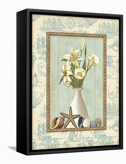 Beach Memories I-Charlene Audrey-Framed Stretched Canvas