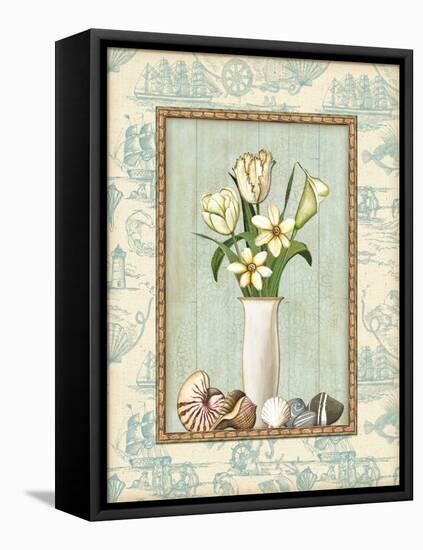 Beach Memories II-Charlene Audrey-Framed Stretched Canvas