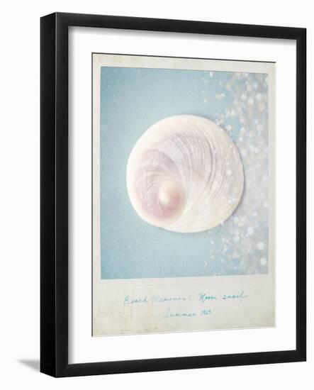 Beach Memories Moon Snail-Susannah Tucker-Framed Art Print