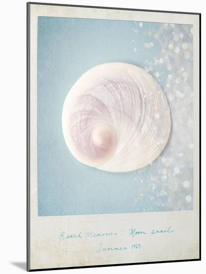 Beach Memories Moon Snail-Susannah Tucker-Mounted Art Print