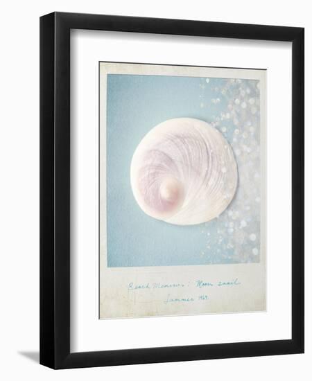 Beach Memories Moon Snail-Susannah Tucker-Framed Art Print