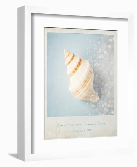 Beach Memories Small Conch-Susannah Tucker-Framed Art Print