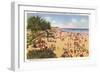 Beach, Miami Beach, Florida-null-Framed Art Print