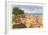 Beach, Miami Beach, Florida-null-Framed Art Print