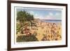 Beach, Miami Beach, Florida-null-Framed Premium Giclee Print