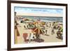 Beach, Miami Beach Florida-null-Framed Premium Giclee Print