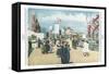 Beach Midway, Chicago World Fair-null-Framed Stretched Canvas