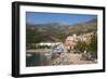 Beach, Milocer, Budva Bay, the Budva Riviera, Montenegro, Europe-Frank Fell-Framed Photographic Print