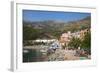 Beach, Milocer, Budva Bay, the Budva Riviera, Montenegro, Europe-Frank Fell-Framed Photographic Print