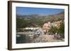 Beach, Milocer, Budva Bay, the Budva Riviera, Montenegro, Europe-Frank Fell-Framed Photographic Print