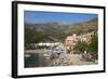 Beach, Milocer, Budva Bay, the Budva Riviera, Montenegro, Europe-Frank Fell-Framed Photographic Print