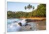 Beach, Mirissa, South Coast, Sri Lanka-Peter Adams-Framed Photographic Print