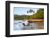 Beach, Mirissa, South Coast, Sri Lanka-Peter Adams-Framed Photographic Print