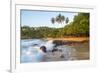 Beach, Mirissa, South Coast, Sri Lanka-Peter Adams-Framed Photographic Print