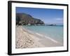 Beach, Mondello, Palermo, Sicily, Italy, Mediterranean, Europe-Martin Child-Framed Photographic Print