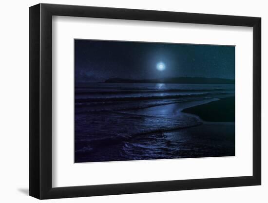 Beach Moon-Milli Villa-Framed Photo