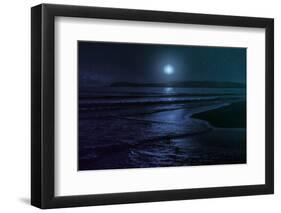 Beach Moon-Milli Villa-Framed Photo