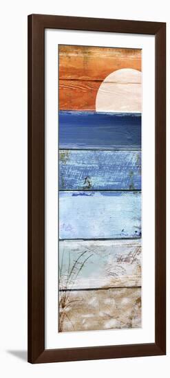 Beach Moonrise II-Color Bakery-Framed Giclee Print