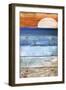 Beach Moonrise II-Sasha-Framed Giclee Print