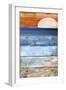 Beach Moonrise II-Sasha-Framed Giclee Print