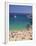 Beach, Mykonos, Greece-Walter Bibikow-Framed Premium Photographic Print