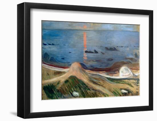 Beach Mysticism, 1892-Edvard Munch-Framed Giclee Print