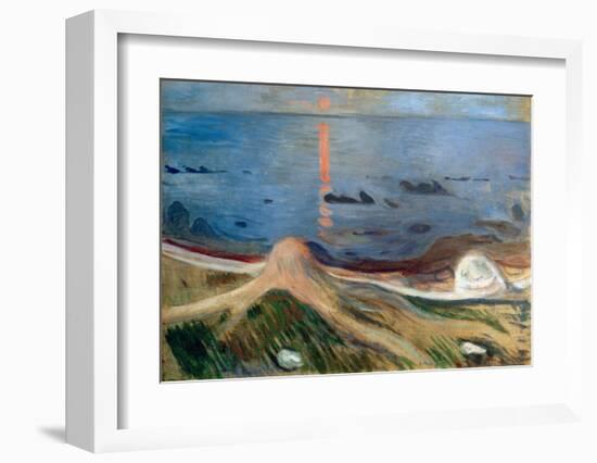 Beach Mysticism, 1892-Edvard Munch-Framed Giclee Print