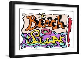 Beach n Sun-Miguel Balbás-Framed Giclee Print