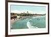 Beach, Narragansett Pier, Rhode Island-null-Framed Premium Giclee Print