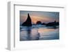 Beach near Bandon, Oregon, USA-null-Framed Premium Giclee Print