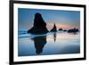 Beach near Bandon, Oregon, USA-null-Framed Art Print