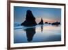 Beach near Bandon, Oregon, USA-null-Framed Art Print