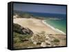 Beach Near Cap Frehel, Emerald Coast, Brittany, France-Michael Busselle-Framed Stretched Canvas