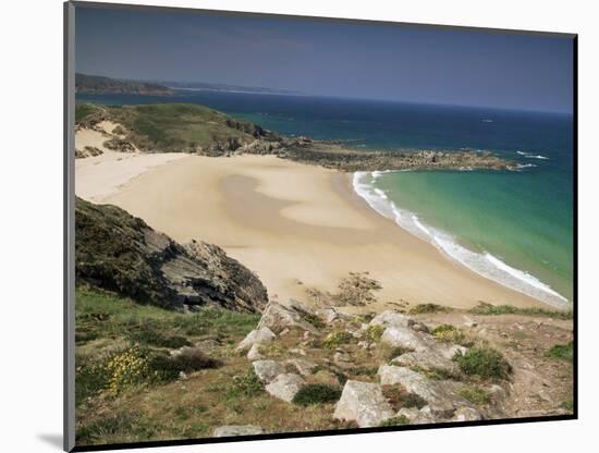 Beach Near Cap Frehel, Emerald Coast, Brittany, France-Michael Busselle-Mounted Photographic Print